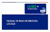 Presentación de Nuestra nueva PLATAFORMArpmmx.net/soporte/pdf/PRESENTACION Y MANUAL PAGO DE...Para recibir un pago de AGUA Y DRENAJE SALAMANCA GUANAJUATO Área: Municipio Salamanca