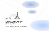 Programación didáctica de Francésiesvictoriomacho.com/web/assets/FRANCES.pdf1.1.1 Contenidos, criterios de evaluación, estándares de aprendizaje evaluables y competencias Los