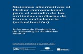 Sistemas alternativos al Holter convencional para el ...funcanis.es/wp-content/uploads/2015/09/SESCS-2012_Holter-A-C.pdf · arritmias o sospecha de arritmias (bradicardia, taquicardia,