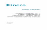 Ineco | Ineco - CONDICIONES PARTICULARES PARA …...Condiciones particulares para la contratación de servicios de asesoramiento y asistencia jurídico-laboral y de tramitación legal