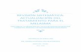 reViSión sistemática: actualización del tratamiento para el melasma - Dra. Diaz.pdf · 2019-09-02 · revisiÓn sistemÁtica: actualizaciÓn del tratamiento para el melasma tesis