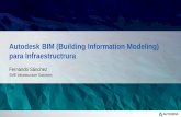 Autodesk BIM (Building Information Modeling) para ...€¦ · BIM para Infraestructura es un proceso para crear y usar en 3D, un modelo inteligente para planear, diseñar, construir