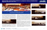 BOLETÍN INFORMATIVO CLÍNICO MALVARROSA · I Jornada Atención Integrada social y sanitaria centrada en la persona La I Jornada de atención integrada social y sanitaria centrada