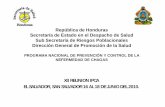 República de Honduras Secretaría de Estado en el …...2010/06/18  · La Paz 0 0 8 4 0 0 12 0 0 270 75 0 0 345 0 0 17,268 14,245 0 0 31,513 Ocotepeque 1 6 3 2 1 2 15 12 80 7 18