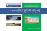 Hacia el balance cero y la autosuficiencia energética de ... · Hacia el balance cero y la autosuficiencia energética de las islas del mar Egeo - el caso del sector residencial