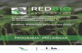 REDBIO Programa-Preliminar 29-10-2019 · 2019-10-29 · CRISPR tools in plant biotechnology: from targeted mutagenesis to synthetic biology 10:30 - 11:10 11:30 - 13:00 11:10 - 11:30
