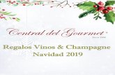Regalos Vinos & Champagne Navidad 2019€¦ · NAVIDAD (IVAno incluido) VN23 34,05 € 1 Botella 75 cl. Tinto Marques de Riscal Reserva 2015 D.O. Rioja 1 Botella 75 cl. Tinto Secastilla