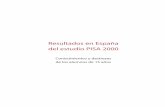 Resultados en España del estudio PISA 2000recursostic.educacion.es/.../pisa2000infnacional.pdf · representa este trabajo Resultados en España del estudio PISA 2000: un trabajo