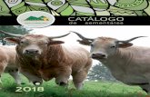 Catálogo-CONASPI-2018 Maquetación 1 · 3 | MEJORA GENÉTICA n este año 2017 e ha eguido trabajando en el Conrol de Rendimienos en camo, en el testaje de animales para ementales