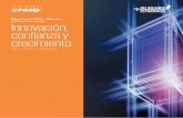 Panorama 2020 Innovación, confianza y crecimiento · disruptivo y la innovación Desarrollo estratégico del talento Énfasis en la gestión de riesgos y cumplimiento regulatorio