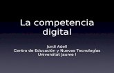La competencia digital - XTECmaguirre/Jordi-Adell_Moodel_Marbella-Coin-compete… · La competencia digital en los contenidos •Búsqueda de información. •Conocer los componentes