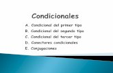 A. Condicional del primer tipo B. Condicional del segundo ...contents.kocw.net/KOCW/document/2014/BUFS/rosa/10.pdf · C. Condicional del tercer tipo D. Conectores condicionales E.