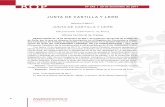 JUNTA DE CASTILLA Y LEÓN - Buscador de convenios ... · Ley del Estatuto de los Trabajadores, en el Real Decreto 713/2010, de 28 de mayo, sobre registro y depósito de convenios
