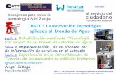 IBSTT : La Revolución Tecnológica aplicada al Mundo del Agua La Revolucion... · Sesión 3 : Implementación de un sistema 3D de información de servicios en el subsuelo en ámbito