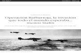 75 AÑOS DE LA BATALLA Operación Barbarroja, la invasión ...pasadopresente.com/images/press/bergström_elespañol.pdf · de la Unión Soviética y que marcaría la Segunda Guerra