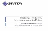 Challenges with MSD Components and its Future › chapters › files › SMTA_India_Chapter_SMTA_… · Challenges with MSD Components and its Future Ankan Mitra, SMTA India Chapter