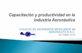 COLEGIO DE INGENIEROS MEXICANOS EN ......COLEGIO DE INGENIEROS MEXICANOS EN AERONAUTICA A.C. OCTUBRE 2010 Considerando que la Industria Aeronáutica (transporte y manufactura) en México,