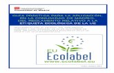 GUÍA PRÁCTICA PARA LA APLICACIÓN, EN LA COMUNIDAD DE … · 2017-09-20 · Guía práctica para la aplicación, en la Comunidad de Madrid, del Reglamento relativo a la Etiqueta