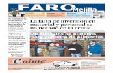 8 20.000 kilos de plátanos para el Banco de Alimentos · EL FARO DE MELILLA |Domingo 26 de abril de 2020 3 D.N. MELILLA El área de Sanidad de CSIF aseve-ró ayer a El Faro que hay