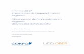 Ecosistemas de Emprendimiento Observatorio de ... · ecosistemas de emprendimiento regional en Chile sigue la línea de trabajo propuesta por Ács, Autio y Szerb (2014), como también