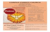CORPUS CHRISTI CHURCH - ccwoodsideny.orgccwoodsideny.org/wp-content/uploads/sites/69/2019/06/june9_20… · Para inscribirse en la despensa, estamos abiertos todos los miér-coles