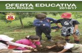 ÍNDICE - sanroque.es€¦ · Bienvenidos al nuevo curso escolar 2016-2017. Este año, desde la Delegación de Educación del Ayuntamiento de San Roque, hemos retomado la elaboración