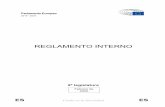REGLAMENTO INTERNO · 2020-02-05 · documentos, el texto del presente Reglamento se ha adaptado para integrar las orientaciones al respecto aprobadas por el Grupo de Alto Nivel sobre