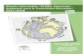 Dossier informativo “ALDEA, Educación Ambiental para la ... · o Proyecto Ecohuerto. Educación Ambiental para la conservación de la biodiversidad: o Proyecto Semilla. o Proyecto
