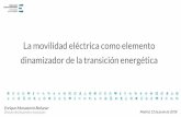 La movilidad eléctrica como elemento dinamizador de la ... · Qué motiva esta “revolución energética” • La lucha contra el cambio climático • El cuidado por la salud