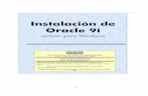 Instalación de Oracle 9itutoriales.altervista.org/trabajos/instalacion_oracle9i.pdf · 3> Chequear la memoria virtual. Para ello seguir estos pasos (instrucciones para Windows XP