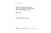 Pressupostos de la Generalitat de Catalunya 2015aplicacions.economia.gencat.cat/wpres/AppPHP/2015/pdf/VOL_P_M… · S’inclou una breu descripció de cadascuna de les subvencions