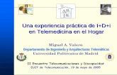 Aplicaciones de Telemedicina en Entornos Domóticos · Miguel A. Valero Una experiencia práctica de I+D+i en Telemedicina en el Hogar 19-Mayo-05 8 Longevidad y Discapacidad Esperanza