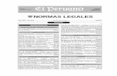 Normas Legales 20070119€¦ · NORMAS LEGALES El Peruano 337880 Lima, viernes 19 de enero de 2007 R.S. N° 017-2007-JUS.- Designan Agente Titular del Estado Peruano en los casos