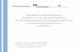 PROGRAMA CAIXAPROINFANCIA INFORME DE EVALUACIÓN DE IMPACTO DE LOS SUBPROGRAMAS DE ... · 2019-04-01 · programas de Refuerzo Educativo y Atención Psicoterapéutica a partir del