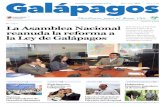 Galápagos€¦ · 2 MayoJunio 2014 galaos galaos / MayoJunio 2014 3 Galápagos, territorio para el Buen Vivir El mandato constitucional es claro en el artículo 258 donde, a más