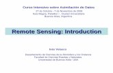 Remote Sensing: Introduction4dvarenkf.cima.fcen.uba.ar/course/download/Velasco_RemoteSensin… · Remote Sensing: Introduction Inés Velasco Departamento de Ciencias de la Atmósfera