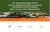 La sostenibilitat dels productes locals agroalimentaris de ...€¦ · 1.1.2 Tipologies d’agricultures i concepte sobirania alimentària..... 12 1.2 PRODUCTE LOCAL AGROALIMENTÀRI