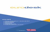 Eurodesk junio2016 - joventut.diba.catjoventut.diba.cat/sites/joventut.diba.cat/files/eurodesk_junio2016.pdf · Generación eTwinning, celebrando 10 años de eTwinning ... La Red