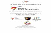 MUNDIAL DE TAEKWONDO - taekwondohoy.com.ar · Este trabajo lo presento, a La Federación Colombiana de Taekwondo como labor adelantada y requisito para obtener El Grado 9º Dan, y
