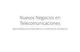 Nuevos Negocios en Telecomunicacionessiicecr.org/.../nuevosnegociosparaelsectordetelecomunicaciones.pdf · Fuente: URSEC, Evolución del sector telecomunicaciones en Uruguay, Perfil