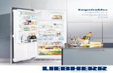 Frigoríﬁ cos y Congeladores 2014 Liebherr... · tras la puerta del mueble y, por tanto, pueden integrarse perfectamente en la cocina. ... pescado y productos lácteos retienen,