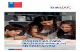 BLANCO - archivos.agenciaeducacion.clarchivos.agenciaeducacion.cl/Evidencias_para... · Ministerio de Educación de Chile Evidencias para Políticas Públicas en Educación: Selección