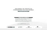 INFORME DE IMPACTO PROGRAMA EEI COLOMBIA · 2020-01-31 · para implementadores del SGEn; llevados a cabo durante los años 2015 - 2019. Como estrategia para la ejecución del Programa