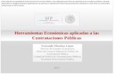Herramientas Económicas aplicadas a las Contrataciones Públicas · 2019-05-14 · 0. Presentación del Curso OBJETIVOS ESPECÍFICOS 1. Reconocer la importancia de la competencia