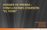 Grupo Municipal Ciudadanos Puertollano 2-Junio-2016 · DOSSIER DE PRENSA CONCLUSIONES COMISIÓN “EL TERRI” Author: Portátil Created Date: 6/2/2016 9:57:50 AM ...