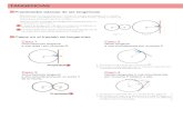 Aplicacion tangencias 2 CASOS DE TANGENCIAS€¦ · TANGENCIAS Propiedades básicas de las tangencias Casos en el trasado de tangencias Caso 1 Circunferencia tangente a una recta