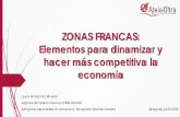 ZONAS FRANCAS: Elementos para dinamizar y hacer más ... · Las Palmas de Gran Canaria (1998). Tenerife (2006). ... Las empresas de la ZF representan el 15% del PIB. Dubai: Mejor