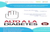 En conmemoración al Día Mundial de la Diabetes · En conmemoración al Día Mundial de la Diabetes se invita a la comunidad Universitaria a: A cargo de: Dra. Myriam Analy Ruiz Arcos