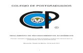 COLEGIO DE POSTGRADUADOS - COLPOS · 4 CAPÍTULO SEGUNDO DISPOSICIONES GENERALES ARTÍCULO 1º El Colegio de Postgraduados tiene como actividades sustantivas realizar investigaciones