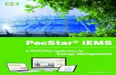 PecStar iEMS Catalogue (20170228S) - CET IBD · PecStar® iEMS is an unifying application for Energy Mana-gement that helps extend the life of your existing energy assets regardless